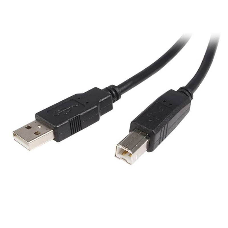 1 pcs - StarTech.com USB 2.0 Cable, Male USB A to Male USB B Cable, 1m