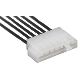 10 pcs - Molex, EdgeMate Female Connector Housing, 3.96mm Pitch, 6 Way, 1 Row