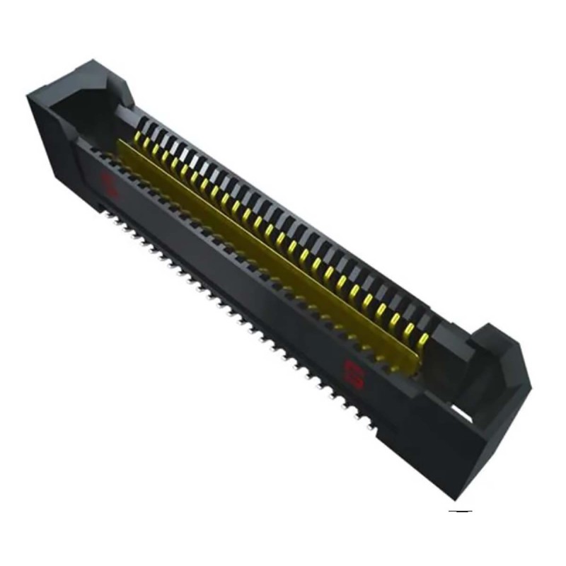 1 pcs - Samtec QRF8 Series Straight Surface Mount PCB Socket, 104-Contact, 2-Row, 0.88mm Pitch, Solder Termination