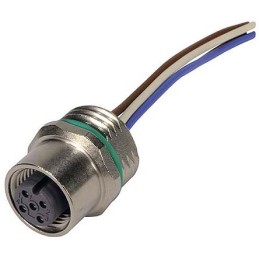 1 pcs - Harting Straight Female 4 way M12 to Unterminated Sensor Actuator Cable, 0.5m