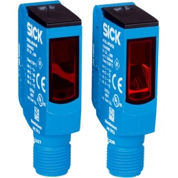 1 pcs - Sick Through Beam Photoelectric Sensor, Block Sensor, 0 - 60 m Detection Range IO-LINK