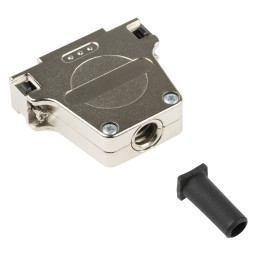 1 pcs - Phoenix Contact DSSC Series Die Cast Zinc D Sub Backshell, 25 Way, Strain Relief