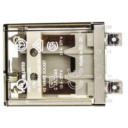 1 pcs - Finder Flange Mount Non-Latching Relay, 230V ac Coil, DPST