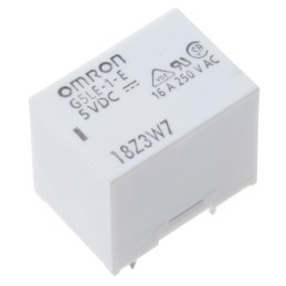 1 pcs - Omron PCB Mount High Frequency Relay, 5V dc Coil, SPDT