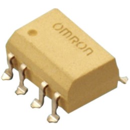1 pcs - Omron G3VM Series Solid State Relay, 0.12 A Load, Surface Mount, 350 V Load, 1.3 V Control