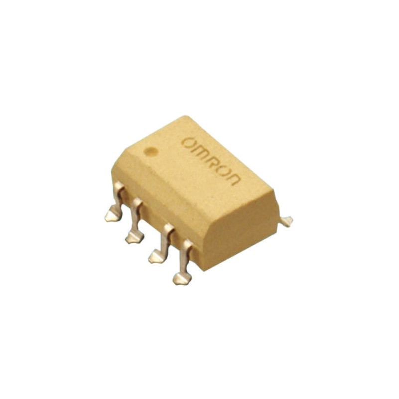 1 pcs - Omron G3VM Series Solid State Relay, 0.12 A Load, Surface Mount, 350 V Load, 1.3 V Control