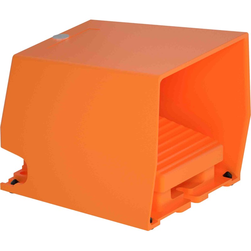 1 pcs - Schneider Electric Latching Foot Switch - Metal Case Material, 1NC+1NO, 3 A Contact Current, 240V Contact Voltage