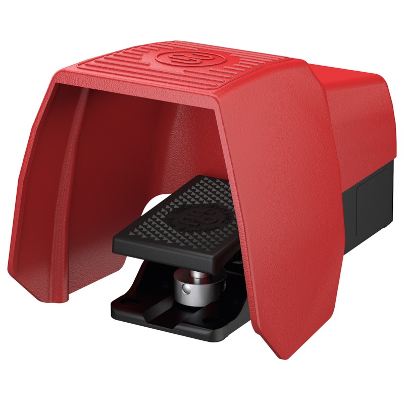 1 pcs - Bernstein AG Foot Switch Foot Switch - Aluminium Case Material, DPDT