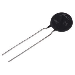 1 pcs - EPCOS Thermistor, 25Ω Resistance, NTC Type, 11.5 x 6 x 16mm