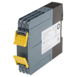 1 pcs - Siemens Single-Channel Emergency Stop Monitoring Safety Relay, 24V ac/dc, 4 Safety Contacts