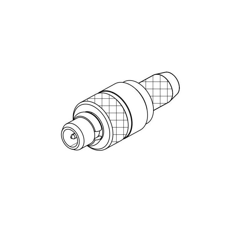 1 pcs - Molex 73415 Series, Plug PCB Mount MMCX Connector, 50Ω, Cable Termination, Straight Body