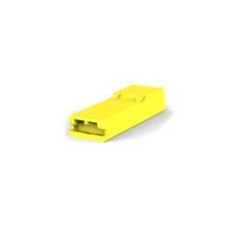 10 pcs : 1-735075-4 - Terminals 250 FASTON INS POST.,REC.,1 POS,YELLOW