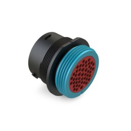 1 pcs - Amphenol Industrial Circular Connector, 47 Contacts, Panel Mount, Plug, Male, IP67, IP69K, Duramate AHDP Series