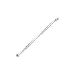 10 pcs : 08433-0 - Cable Ties WIRE TIE 4' BLK