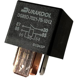 1 pcs - Durakool Plug In Power Relay, 12V dc Coil, SPST