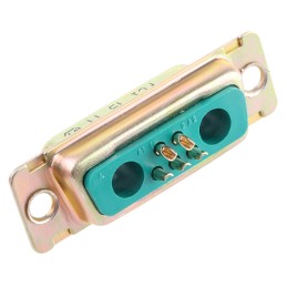 1 pcs - Amphenol ICC DMW 7 Way Panel Mount D-sub Connector Socket