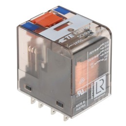 1 pcs - TE Connectivity PCB Mount Power Relay, 24V dc Coil, 12A Switching Current, DPDT