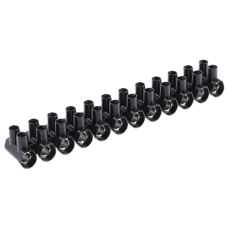 1 pcs - CAMDENBOSS Terminal Strip, 76A, 16 mm² Wire, Screw Termination