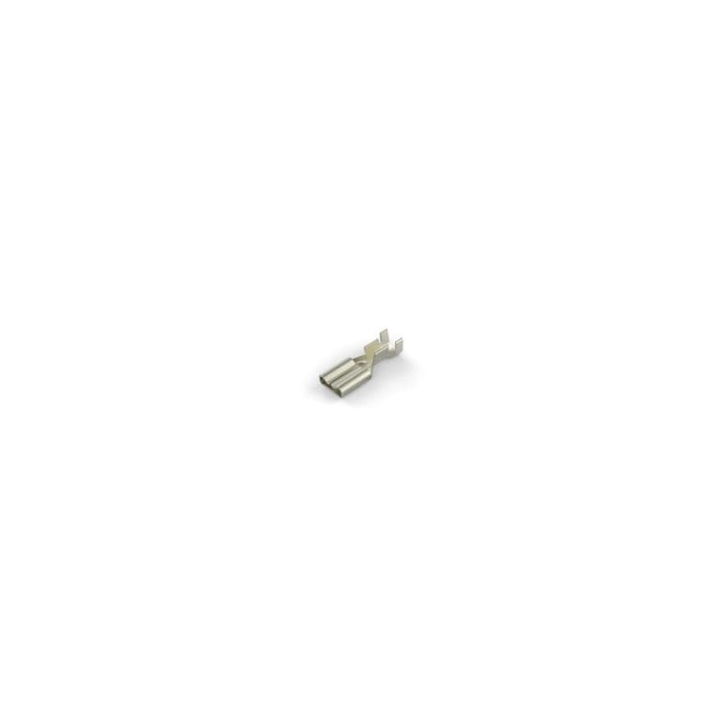 10 pcs : 2238199-3 - Terminals FASTON 187 STD REC STR18-16 / 2X18 TPBR