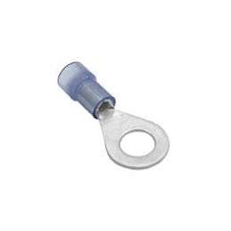 10 pcs : AI-50101N - Terminals 16-14 Nylon Insulated 1/4 Ring Terminal