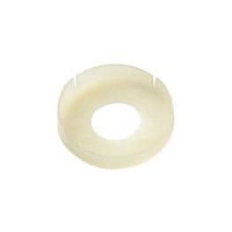 10 pcs : ECM-13 - Capacitor Hardware Perm-O-Pad Round Nylon Natural
