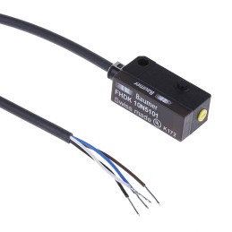 1 pcs - Baumer Diffuse Photoelectric Sensor, Block Sensor, 20 mm - 120 mm Detection Range