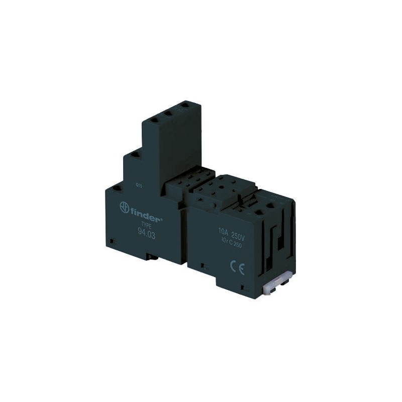 1 pcs - Finder 94 11 Pin 250V ac Relay Socket, for use with 55.33
