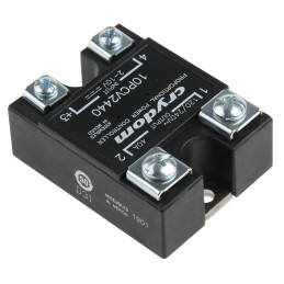 1 pcs - Sensata / Crydom PCV Series Solid State Relay, 40 A rms Load, PCB Mount, 240 V ac Load, 10 V dc Control