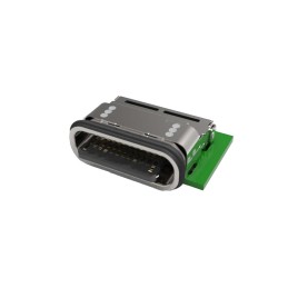 1 pcs - TE Connectivity Right Angle, SMT, Socket Type C 3.1 USB Connector