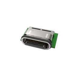 1 pcs - TE Connectivity Right Angle, SMT, Socket Type C 3.1 USB Connector