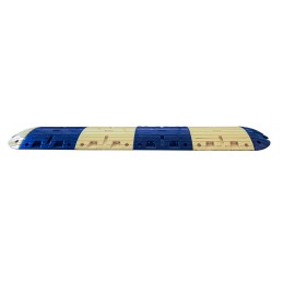1 pcs - RS PRO Rubber Speed Bump, 500mm x 2.5 m x 70 mm, 15km/h Speed Limit
