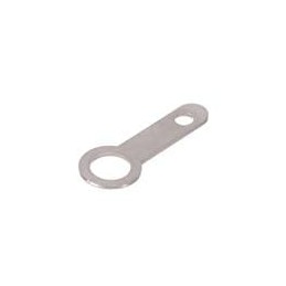 10 pcs : 7327 - Terminals 8 BRASS MATTE TINNED LUG