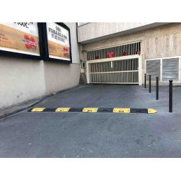 1 pcs - RS PRO Rubber Speed Bump, 500mm x 5 m x 70 mm, 15km/h Speed Limit