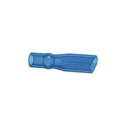 10 pcs : 238040 - Terminals Insulating Sleeve,Flag,Transp Blue, Insul Sleeve,Flag,Trnsp Blue