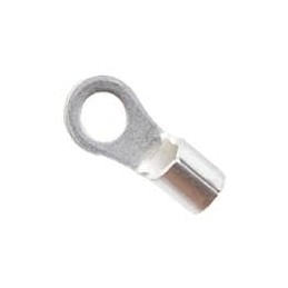 10 pcs : BU-191930109 - Terminals 12-10 Uninsulated 10 Ring terminal - Brazed Seam