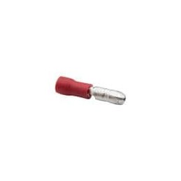 10 pcs : BU-190340005 - Terminals 22-18 Viynl Insulated .157 Male Bullet