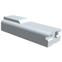 1 Reel of 20000 - TE Connectivity, 1544456 1 Way Nylon 66 Crimp Terminal Housing, 6.35mm Tab Size, Natural