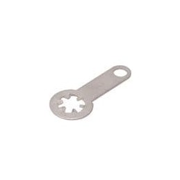 10 pcs : 909 - Terminals LUG LOCKING MATTE TINNED4