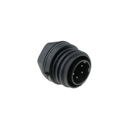 1 pcs - Bulgin Circular Connector, 5 Contacts, Panel Mount, Plug, Male, IP68, Buccaneer 900 Series