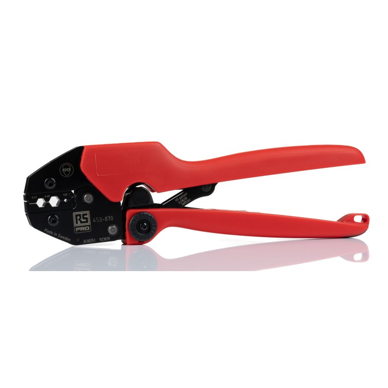 1 pcs - RS PRO Hand Ratcheting Crimp Tool for Coaxial Connectors