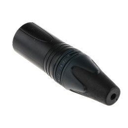 1 pcs - Neutrik Cable Mount XLR Connector, Male, &lt,50 V, 3 Way, Au over Ni Plating