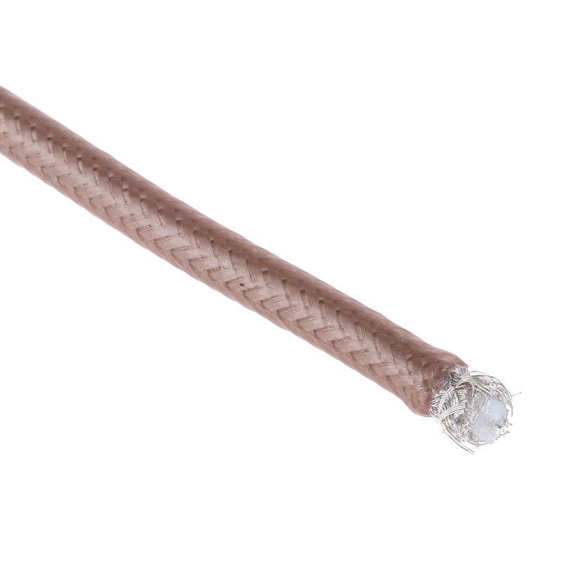 1 Reel of 25 M - RS PRO Coaxial Cable, 25m, RG142 Coaxial, Unterminated