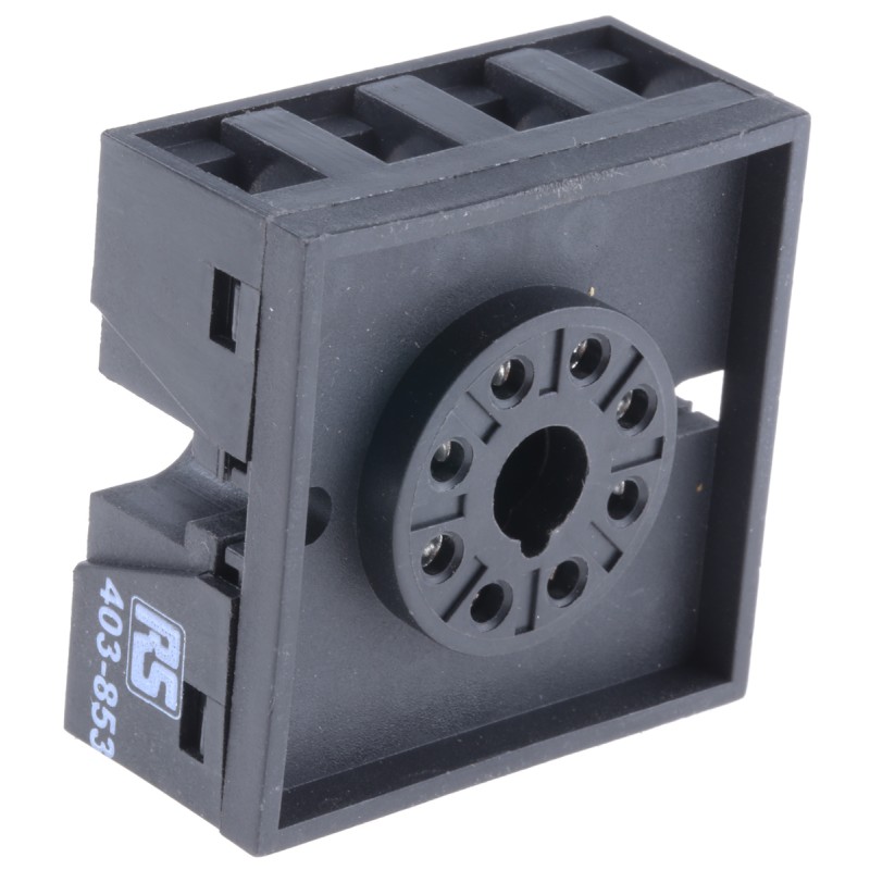1 pcs - Tempatron Relay Socket, for use with Octal Relay