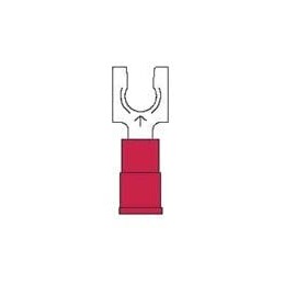 10 pcs : SS-31-10-P - Terminals LOC FORK 22-18 AWG10 RED
