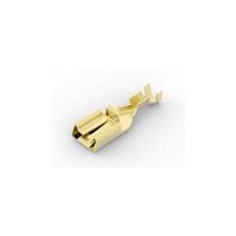 10 pcs : 626581-1 - Terminals PL 250 REC 0.5-1.5 MM2 0.35X 26.54 BR