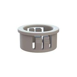 10 pcs : 22MP08711 - Grommets & Bushings Snap Bushing, .875 Hole, .687 ID, .453 Thick, Black,HS Nylon,.125 Panel,.953 OD