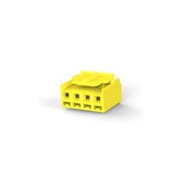 10 pcs : 1744494-4 - Heavy Duty Power Connectors 04P EP-II HOUSING YELLOW
