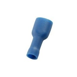 10 pcs : EDV14-250FIB-Q - Terminals Fully Insulated Vinyl Female - 250 Serie