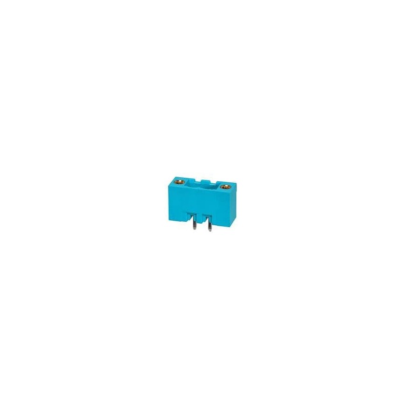10 pcs : TBP01R2W-508-02BE - Pluggable Terminal Blocks Terminal block, pluggable, w screw lock, 5.08, receptical, 2 pole, blue