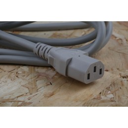 1 pcs - RS PRO IEC C13 Socket to CEE 7/7 Plug Power Cord, 2.5m